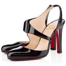 Christian Louboutin Atomic 100mm Slingbacks Zwart