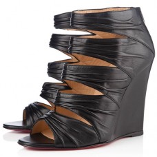 Christian Louboutin Developpa 100mm sleehakken zwart