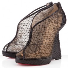 Christian Louboutin Janet sleehakken van 120 mm, zwart Christian Louboutin Janet sleehakken van 120 mm, zwart