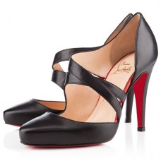 Christian Louboutin Citoyenne 100 mm sandalen zwart Christian Louboutin Citoyenne 100 mm sandalen zwart