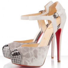 Christian Louboutin Boulima Exclusive D'orsay 120mm Sandalen Steen Christian Louboutin Boulima Exclusive D'orsay 120mm Sandalen Steen