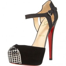 Christian Louboutin Boulima Exclusive D'orsay 120mm Sandalen Zwart Christian Louboutin Boulima Exclusive D'orsay 120mm Sandalen Zwart