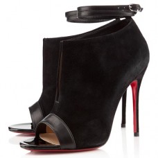 Christian Louboutin Diptic 100mm sandalen zwart Christian Louboutin Diptic 100mm sandalen zwart
