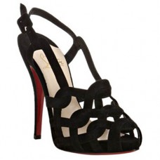 Christian Louboutin Larissandale 120mm sandalen zwart Christian Louboutin Larissandale 120mm sandalen zwart
