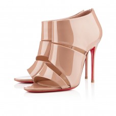 Christian Louboutin Cachottiere 100mm Sandalen Nude