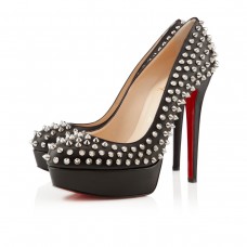 Christian Louboutin Bianca Spikes 140mm Platforms Zwart