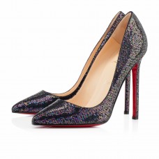 Christian Louboutin Pigalle 120mm Pumps Blauw Khol