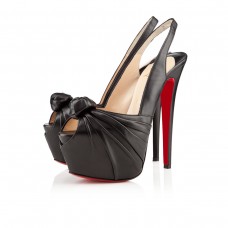 Christian Louboutin Miss Benin 160mm Slingbacks Zwart
