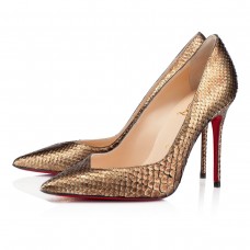 Christian Louboutin Completa 100mm Pumps Goud
