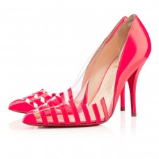 Christian Louboutin Pivichic pvc pumps 100mm Rose Paris Christian Louboutin Pivichic pvc pumps 100mm Rose Paris