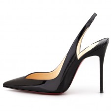 Christian Louboutin Flueve 120mm Slingbacks Zwart