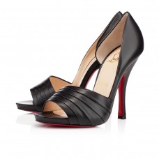 Christian Louboutin Charmu pumps van 120 mm, zwart.