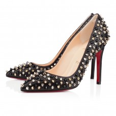 Christian Louboutin Pigalle spikes 100mm Special Occasion Zwart