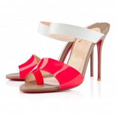 Christian Louboutin Petticoat 100mm Sandalen Rose Parijs