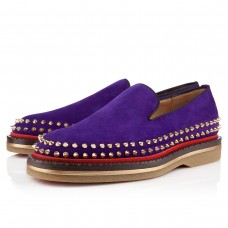 Christian Louboutin Fredapoitiers loafers paars