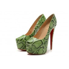 Christian Louboutin Daffodile 160mm platformschoenen groen