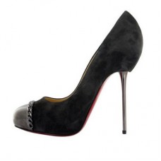 Christian Louboutin Metalipp pumps 120 mm zwart Christian Louboutin Metalipp pumps 120 mm zwart