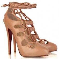Christian Louboutin Bloody 120mm Mary Jane Pumps Bruin Christian Louboutin Bloody 120mm Mary Jane Pumps Bruin