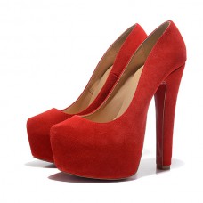 Christian Louboutin Daffy pumps van 160 mm, rood Christian Louboutin Daffy pumps van 160 mm, rood