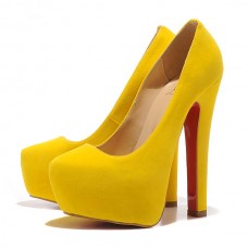 Christian Louboutin Daffy 160mm pumps geel Christian Louboutin Daffy 160mm pumps geel