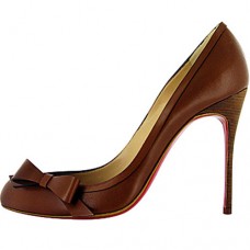 Christian Louboutin Beauty Pumps 100mm Koffie Christian Louboutin Beauty Pumps 100mm Koffie