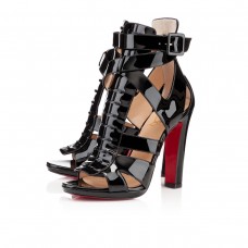 Christian Louboutin Keny 120mm Peep Toe Pumps Zwart