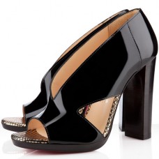 Christian Louboutin Consigne 120mm sandalen zwart Christian Louboutin Consigne 120mm sandalen zwart