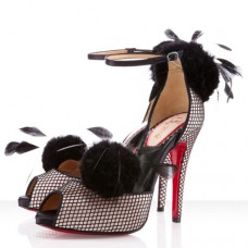 Christian Louboutin Pluminette 120mm Sandalen Poudre
