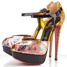 Christian Louboutin No.299 140mm Sandalen Multicolor