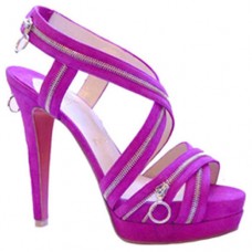 Christian Louboutin Trailer 140mm sandalen paars Christian Louboutin Trailer 140mm sandalen paars