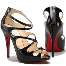 Christian Louboutin Croisilleta 120mm sandalen zwart Christian Louboutin Croisilleta 120mm sandalen zwart