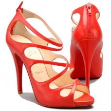 Christian Louboutin Croisilleta 120mm sandalen rood